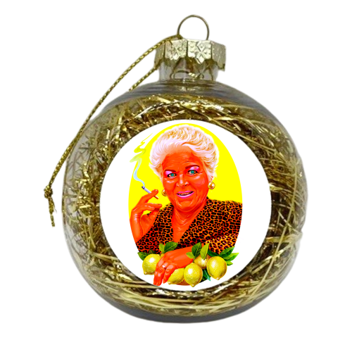 PRIDE OF WALFORD - xmas bauble by Jock Mooney