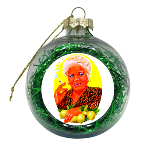 PRIDE OF WALFORD - xmas bauble by Jock Mooney