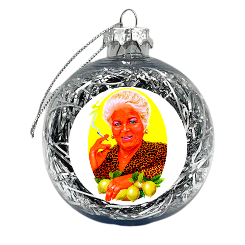 PRIDE OF WALFORD - xmas bauble by Jock Mooney