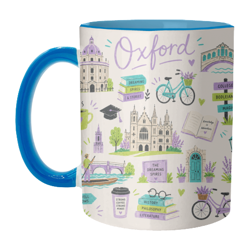 Oxford whimsy! - unique mug by The Yellow Box