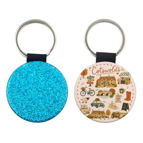 Cotswolds charm! - keyring by The Yellow Box