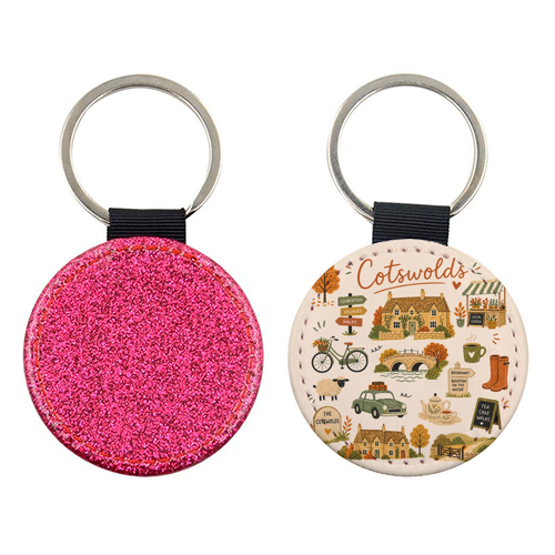 Cotswolds charm! - keyring by The Yellow Box