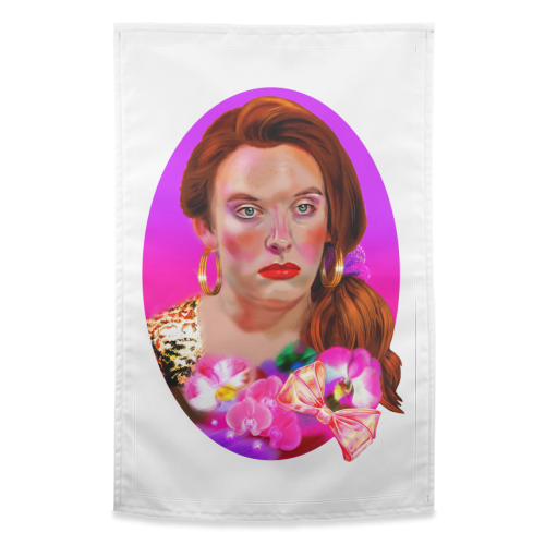 I'M BEAUTIFUL - funny tea towel by Jock Mooney