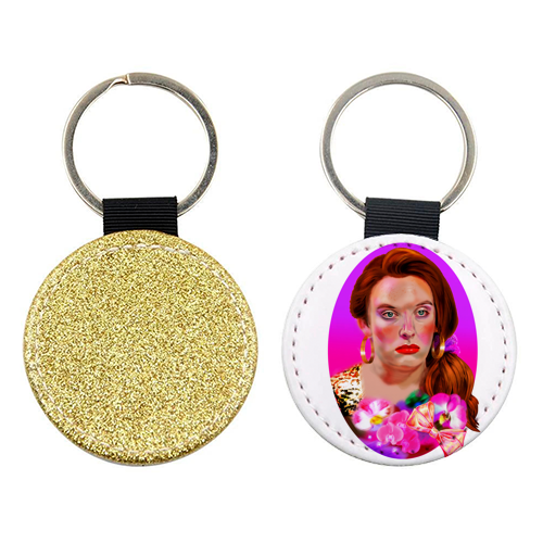 I'M BEAUTIFUL - keyring by Jock Mooney