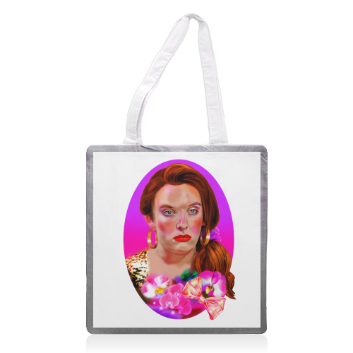I'M BEAUTIFUL - printed canvas tote bag by Jock Mooney