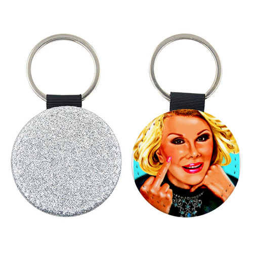 CAN WE TALK? - keyring by Jock Mooney