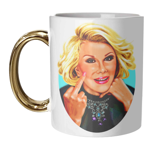 CAN WE TALK? - unique mug by Jock Mooney