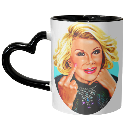 CAN WE TALK? - unique mug by Jock Mooney