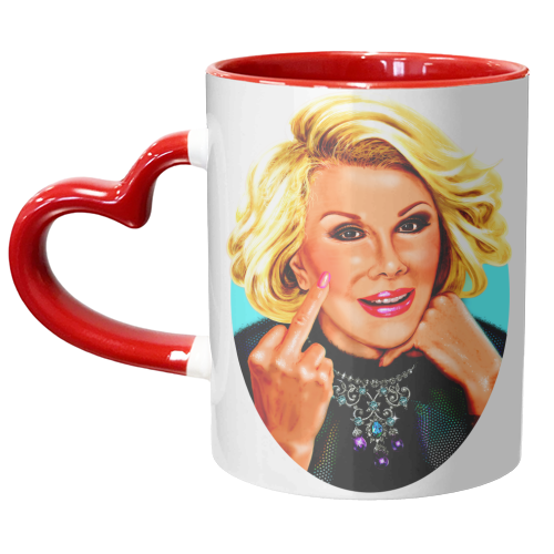 CAN WE TALK? - unique mug by Jock Mooney