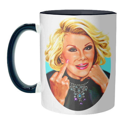 CAN WE TALK? - unique mug by Jock Mooney