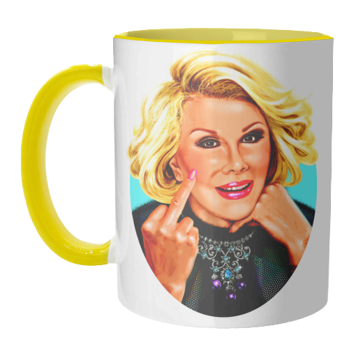 CAN WE TALK? - unique mug by Jock Mooney