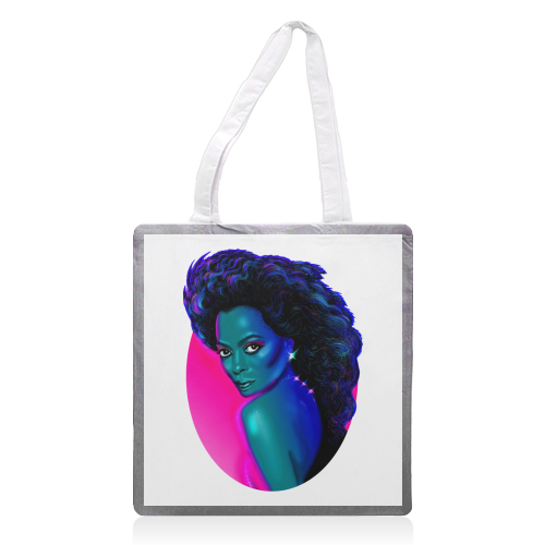 THE BOSS - printed canvas tote bag by Jock Mooney
