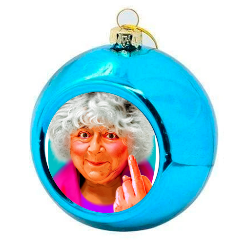 OH! - colourful christmas bauble by Jock Mooney