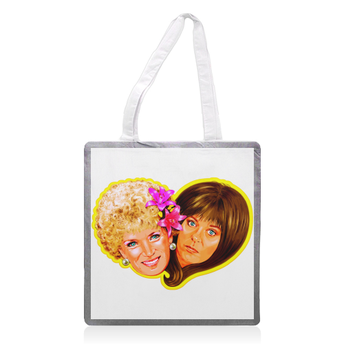 NOICE, DIFFRUNT, UNEWSUAL - printed canvas tote bag by Jock Mooney