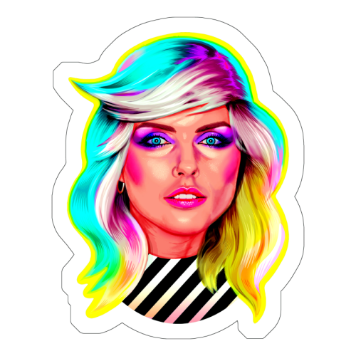 COOL BLONDE - Die Cut Sticker by Jock Mooney