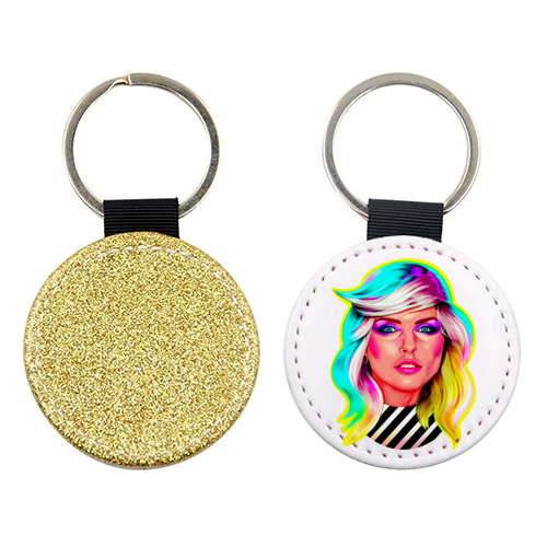 COOL BLONDE - keyring by Jock Mooney