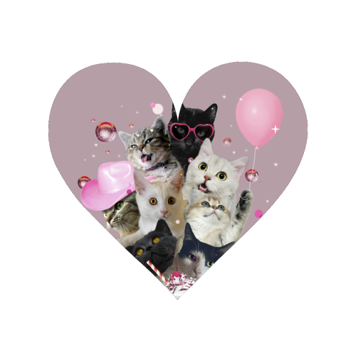 Quirky Cat Ice Cream Cone - Magnet by Ania Wieclaw