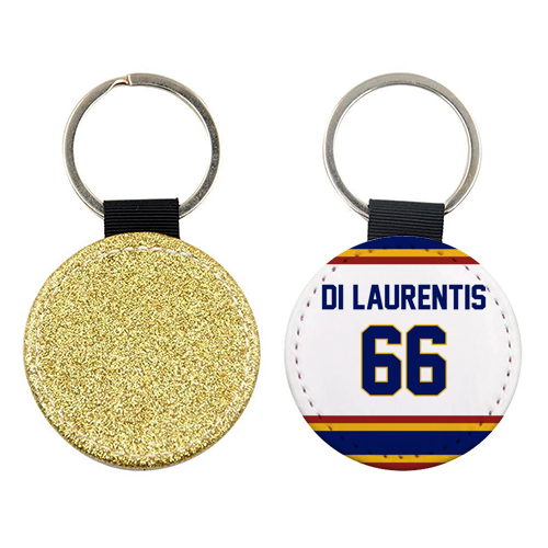 OC D Di Laurentis Jersey 66 - keyring by The Girl Next Draw
