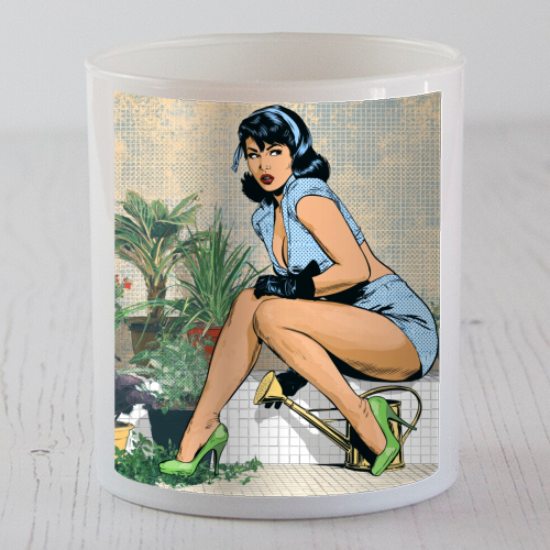 Sunshine & Cherry Lips - scented candle by DejaReve