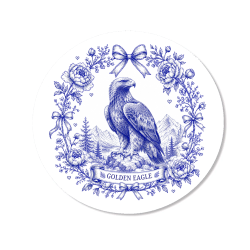 Golden Eagle - Magnet by Lilly Rose