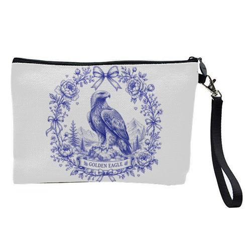 Golden Eagle - pretty makeup bag by Lilly Rose