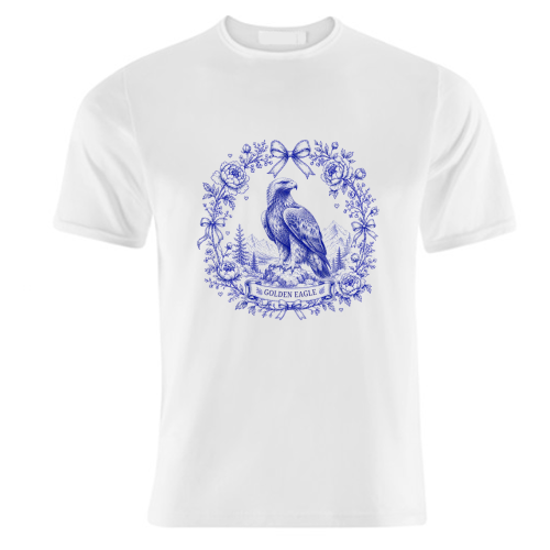 Golden Eagle - unique t shirt by Lilly Rose