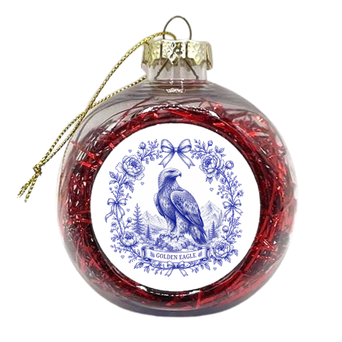 Golden Eagle - xmas bauble by Lilly Rose