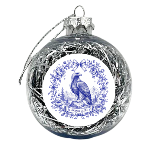 Golden Eagle - xmas bauble by Lilly Rose