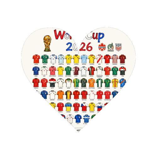 World Cup 2026 - Magnet by Ms Doodle