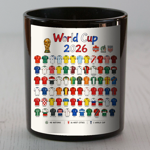 World Cup 2026 - scented candle by Ms Doodle