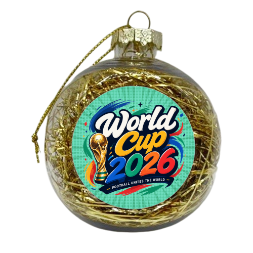 World Cup 2026 - xmas bauble by Lilly Rose