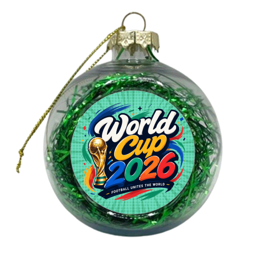 World Cup 2026 - xmas bauble by Lilly Rose