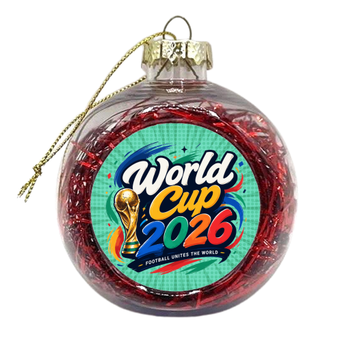 World Cup 2026 - xmas bauble by Lilly Rose