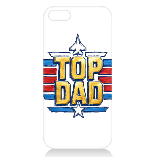 Top Dad - unique phone case by Ms Doodle