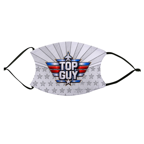 Top Guy - face cover mask by Ms Doodle