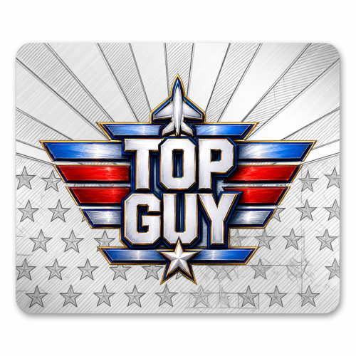 Top Guy - mouse mat by Ms Doodle