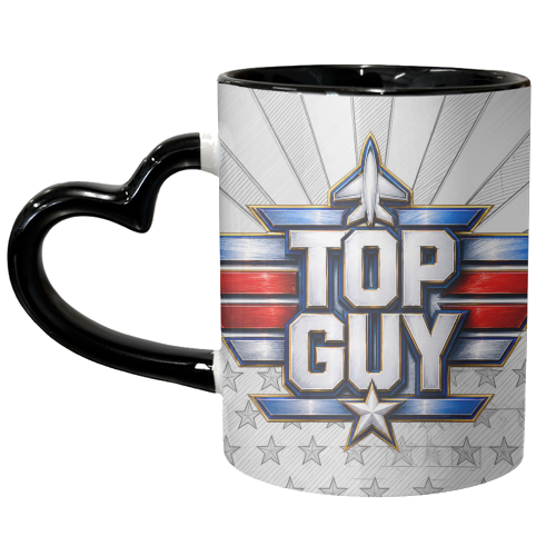 Top Guy - unique mug by Ms Doodle