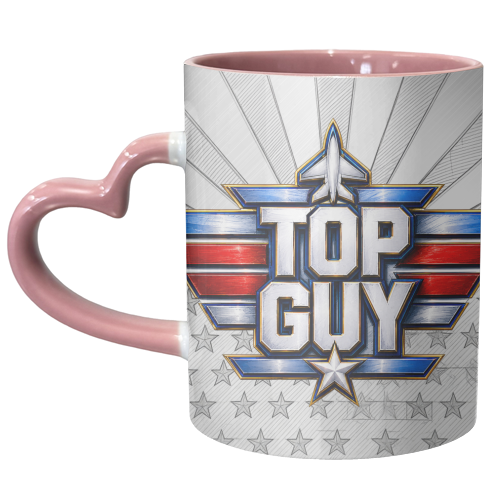 Top Guy - unique mug by Ms Doodle