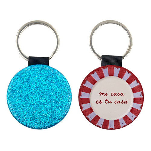 Mi Casa Es Tu Casa - keyring by Ms Doodle