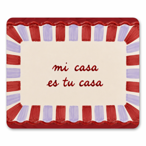 Mi Casa Es Tu Casa - mouse mat by Ms Doodle