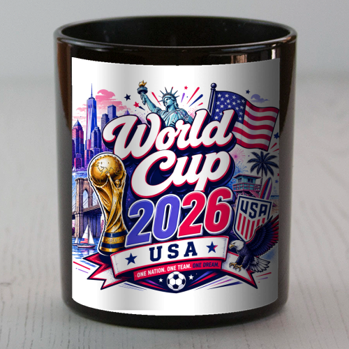 World Cup USA - scented candle by Lilly Rose
