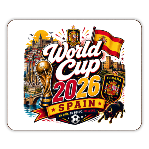 World Cup - Spain - designer placemat by Lilly Rose