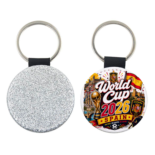 World Cup - Spain - keyring by Lilly Rose