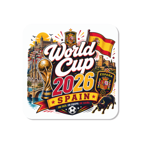 World Cup - Spain - Magnet by Lilly Rose