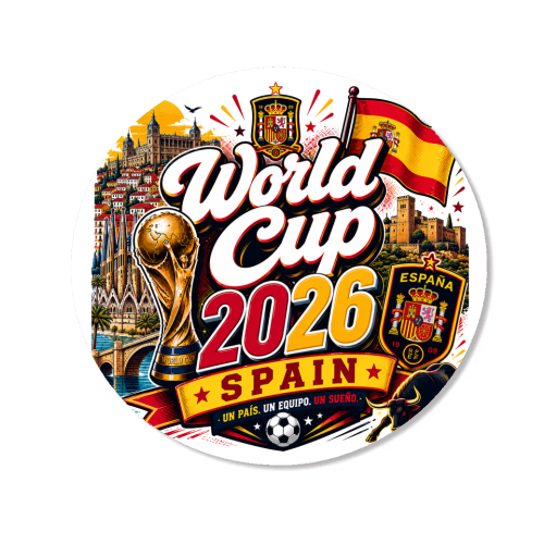 World Cup - Spain - Magnet by Lilly Rose
