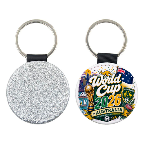 World Cup - Australia - keyring by Lilly Rose