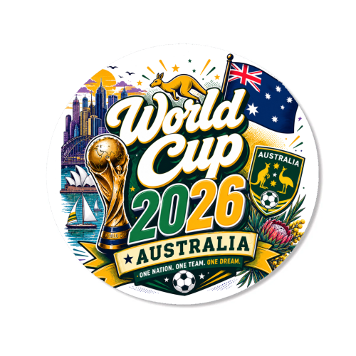 World Cup - Australia - Magnet by Lilly Rose