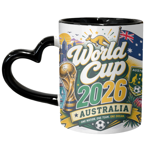 World Cup - Australia - unique mug by Lilly Rose