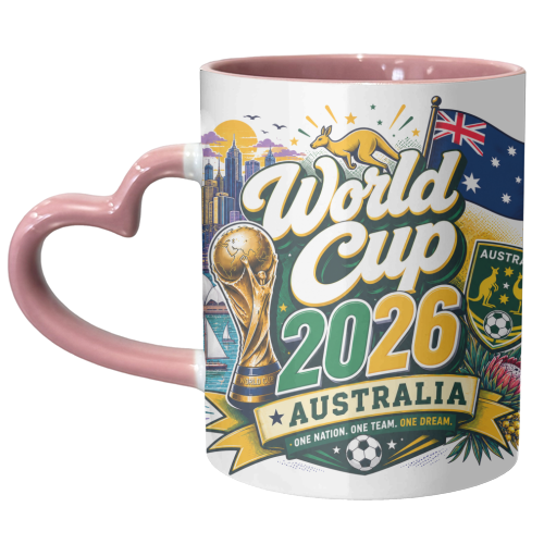 World Cup - Australia - unique mug by Lilly Rose