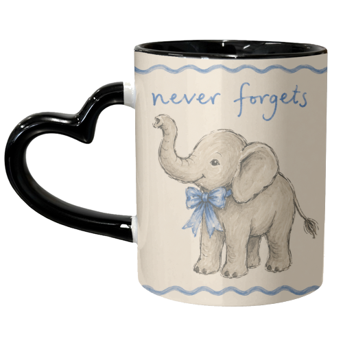 Never Forgets - unique mug by Ms Doodle